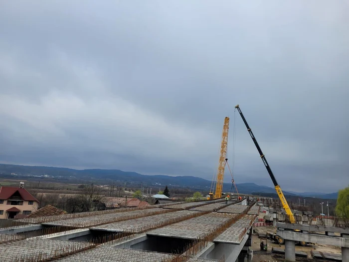 Lucrările au început acum trei ani FOTO CNAIR