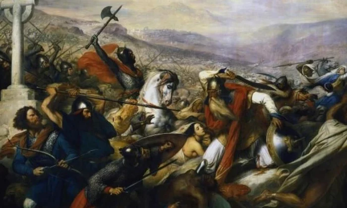 Cum a salvat Carol Ciocanul Europa creştină jpeg