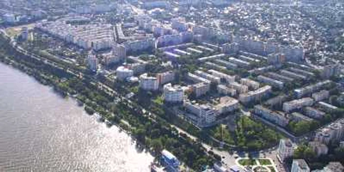 Galaţiul fotografiat de la înălţime  