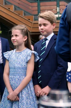 Prințesa Charlotte la Wimbledon alături de fratele George și părinții lor