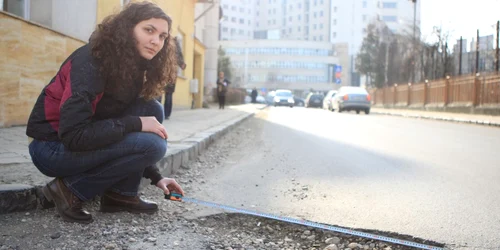 Groapa are o lungime de 120 de centimetri, foto: Bogdan Crăciun