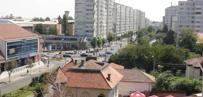 Slatina, imagine din centrul urbei (FOTO: Mugurel Manea)