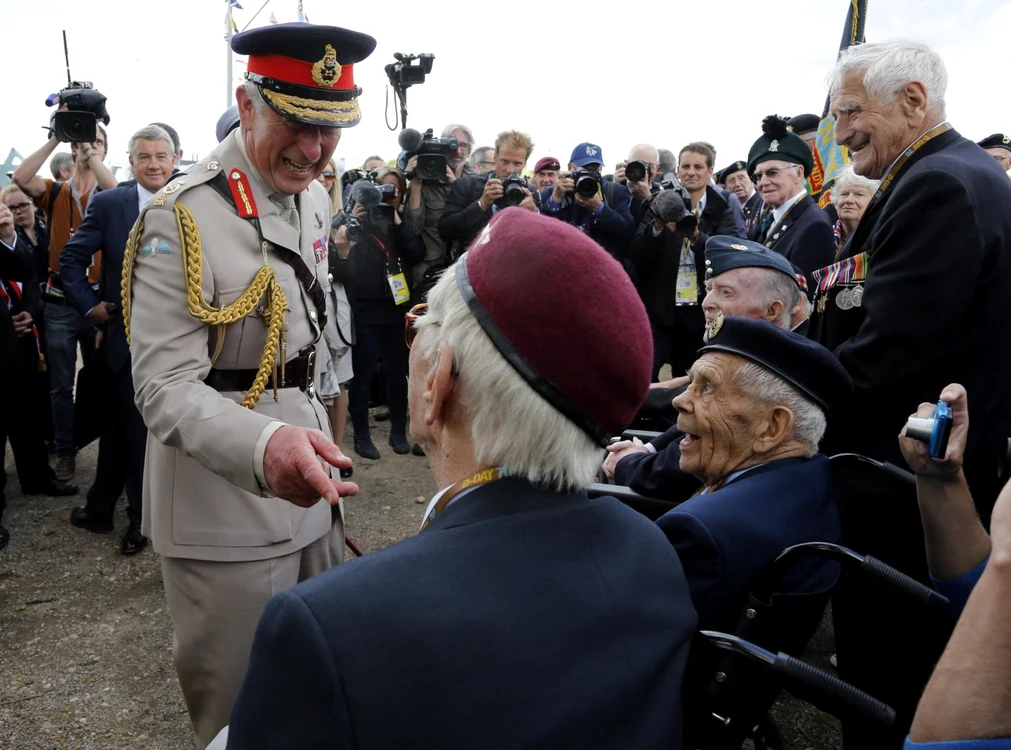 printul charles in normandia FOTO Reuters