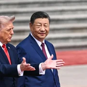 Trump, primit de Xi Jinping la Beijing FOTO AFP