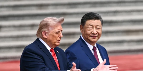Trump, primit de Xi Jinping la Beijing FOTO AFP
