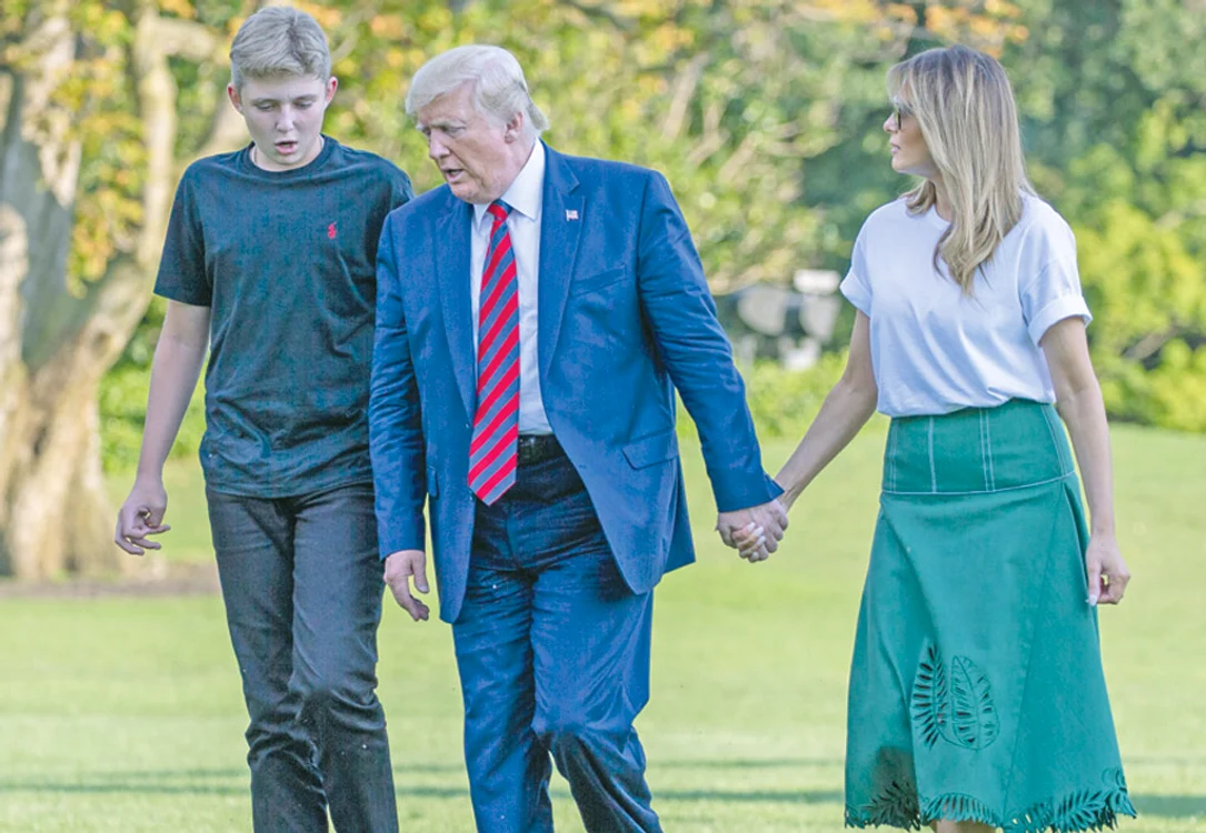 
     Barron e cel mai  înalt din familia lui    