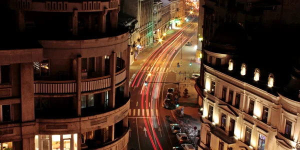 Bucureştiul luminat de sus