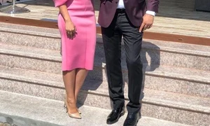 Cristina Șișanu și Mădălin Ionescu au fost nașii de cununie ai Gabrielei Cristea și ai lui Tavi Clonda  jpeg