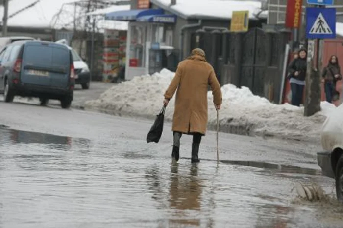 Stradă sub apă