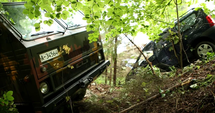 Braşov: Galerie foto/ Accident cu repetiţie, pe DN1A (Update)