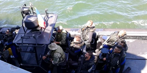 Constanţa. Fregata Regina Maria la exerciţiul militar Rousofex 15 din Marea Neagră Foto Sînziana Ionescu