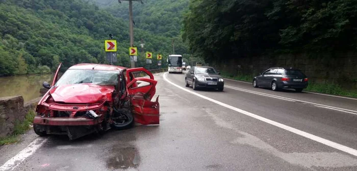 Accidentul mortal de pe Valea Oltului, de la Cârligu Mic, Foto: Adevărul