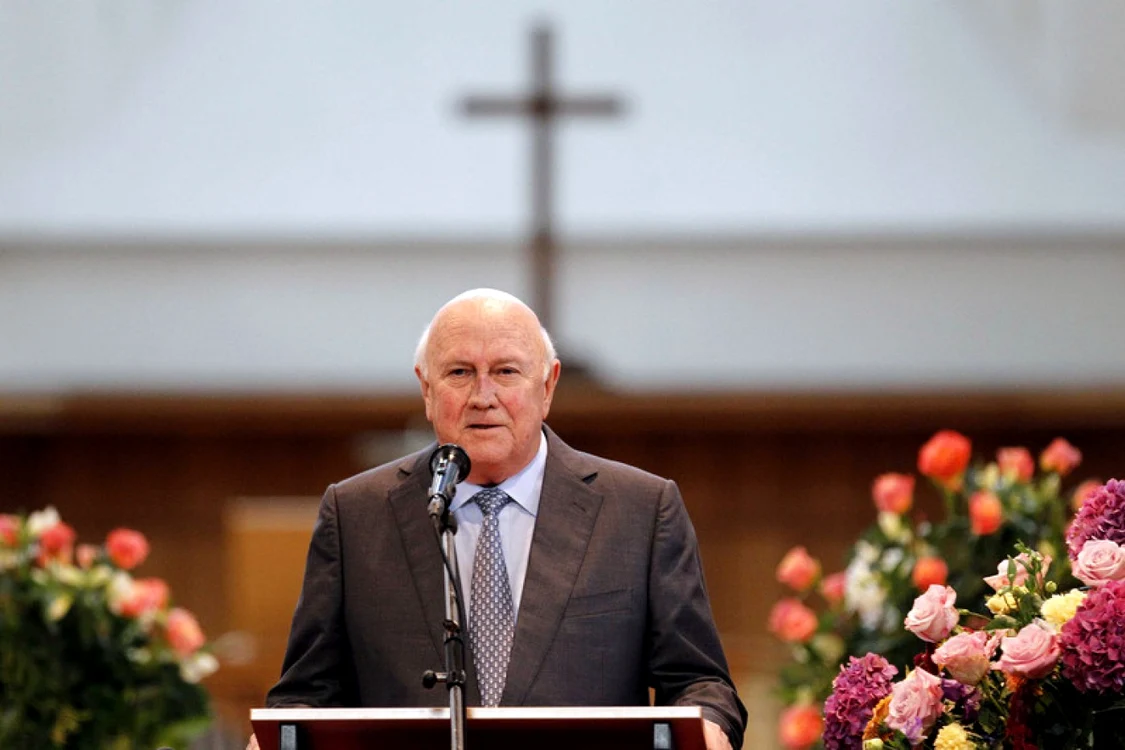 Frederik Willem de Klerk FOTO EPA-EFE