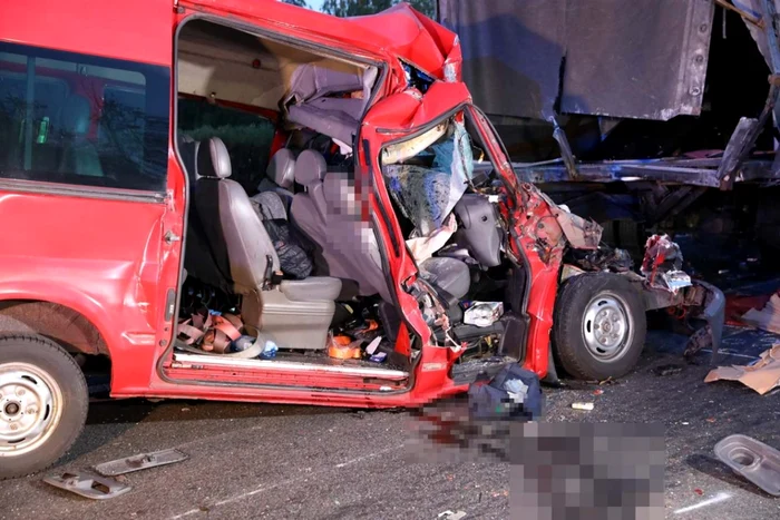 Accident în Ungaria FOTO Nagy Gabor/ Kisalfold.hu