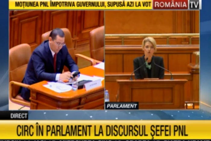 
    Alina Gorghiu și Victor Ponta și-au adus acuze grave, azi, în Parlamentcaptura: dcnews.ro  