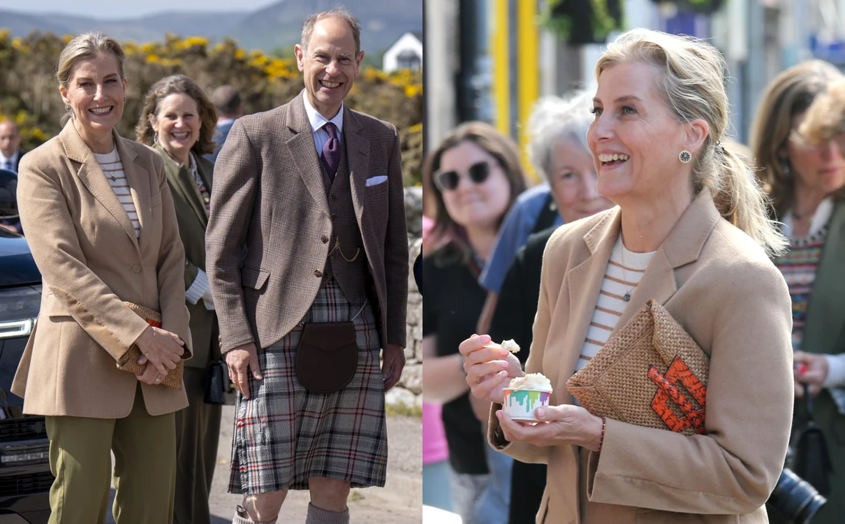 Prințul Edward și Ducesa Sophie în Scoția Foto Profimedia (2) jpg