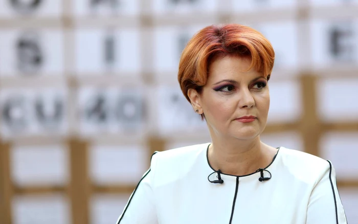 Lia Olguța Vasilescu critică Ordonanța de Urgență nr. 52/2025 FOTO: Arhivă
