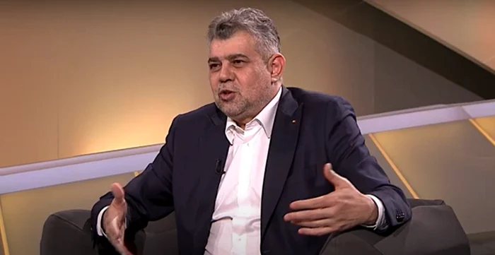 Marcel Ciolacu/FOTO: Captură video
