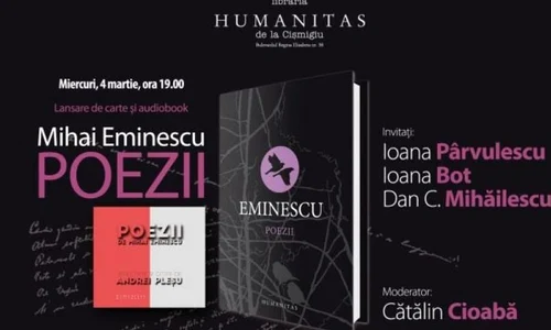 Eminescu, dincolo de manuale, în lectura lui Andrei Pleşu jpeg