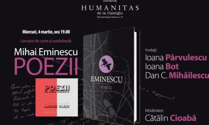 Eminescu, dincolo de manuale, în lectura lui Andrei Pleşu jpeg