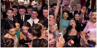 Scandal după un banchet de clasa a VIII-a: elevi surprinși cântând pe versuri nepotrivite vârstei. Alin Dincă, Trooper: „Copiii ăștia sunt după chipul și asemănarea părinților” FOTO: captură video Facebook