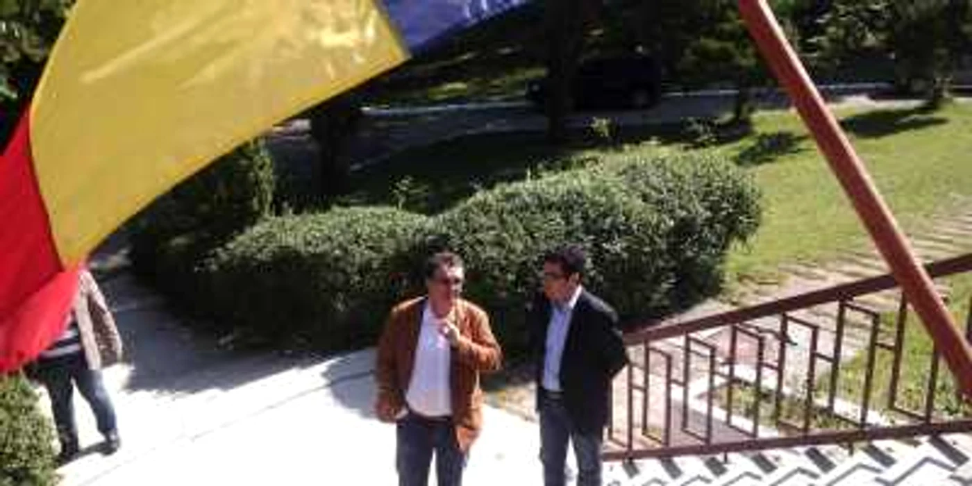 Marian Oprişan şi Remus Pricopie, pe treptele Taberei Gălăciuc