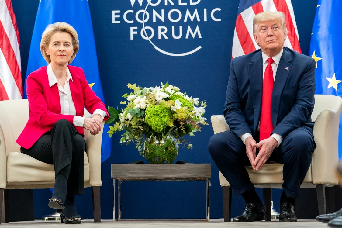 Relațiile dintre Trump și von der Leyen sunt glaciale FOTO: Official White House / Shealah Craighead