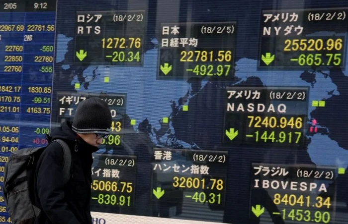 Bursa Asia FOTO AFP