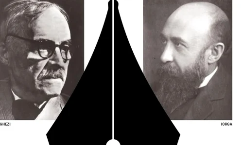 Războiul condeierilor: Nicolae Iorga vs  Tudor Arghezi jpeg