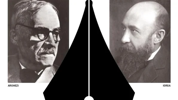 Războiul condeierilor: Nicolae Iorga vs Tudor Arghezi jpeg