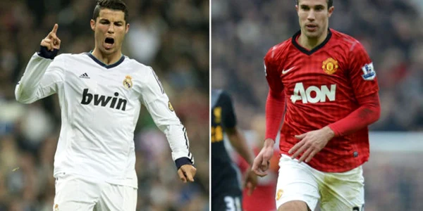  robin van persie si cristiano ronaldo Foto
