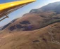 Imagini de pe Transalpina surprinse dintr-un avion de agrement Foto captură video