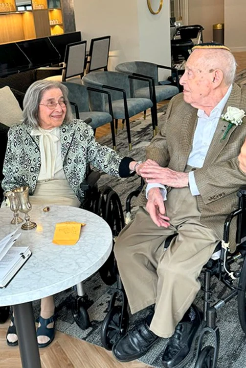 Marjorie Fiterman și Bernie Littman și-au unit destinele la azilul unde s-au cunoscut 
