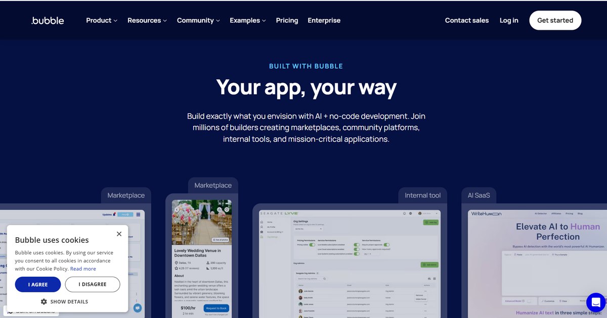 Alertă de securitate. Populara platformă Bubble, folosită pentru a crea pagini de phishing greu de detectat