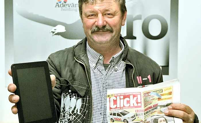 Dorică Săcăluş a câştigat o tabletă la Click!MANIA