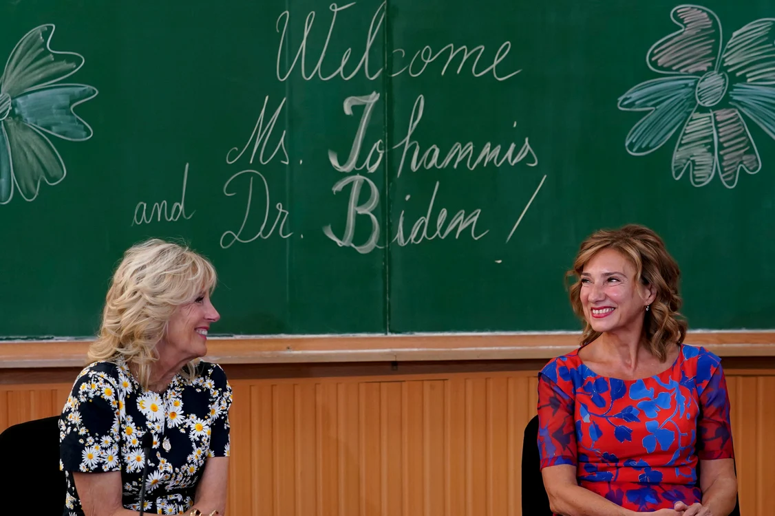 Carmen Iohannis și Jill Biden în SUA, 2022, Profimedia (1) jpg