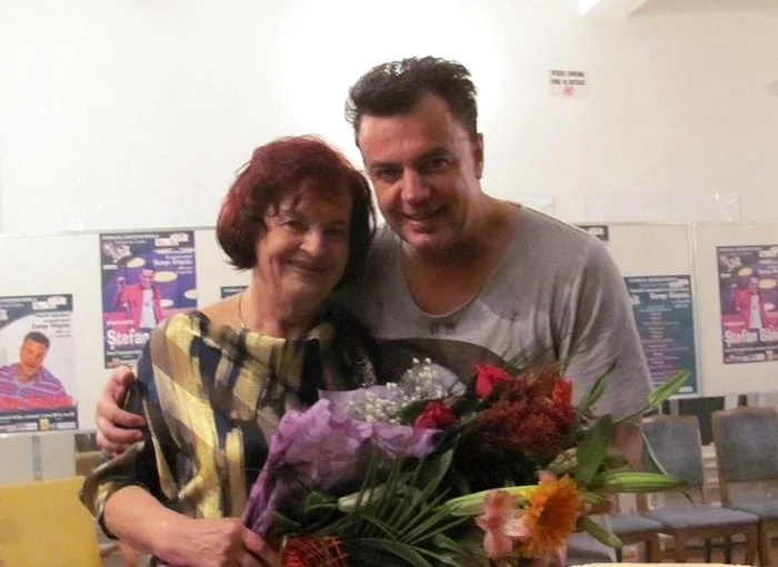 Adrian Enache și-a petrecut ziua de 8 Martie în compania mamei sale