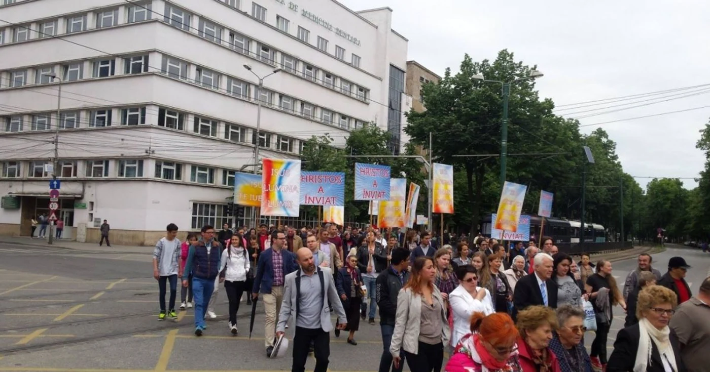 Marşul Învierii 2016 FOTO Ştefan Both