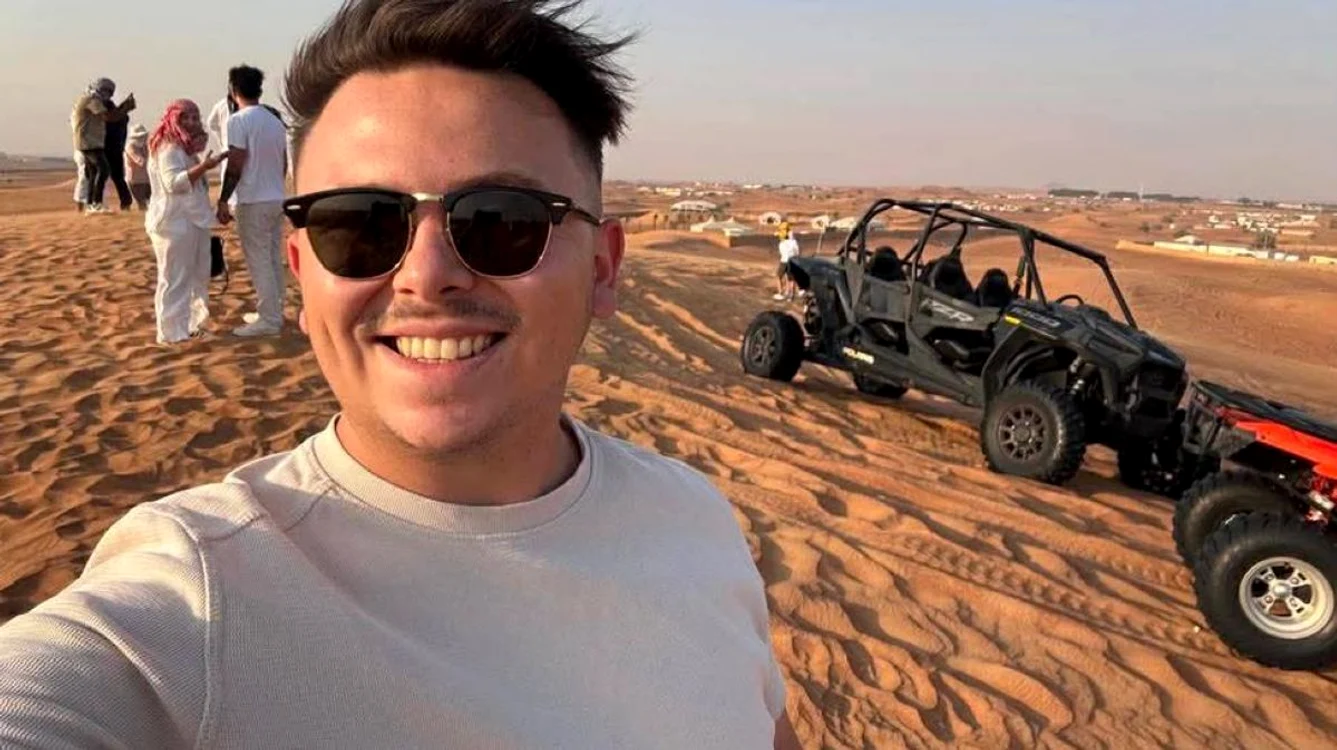 Valentin, român stabilit în Dubai, mărturii în vreme de război / foto: Libertatea