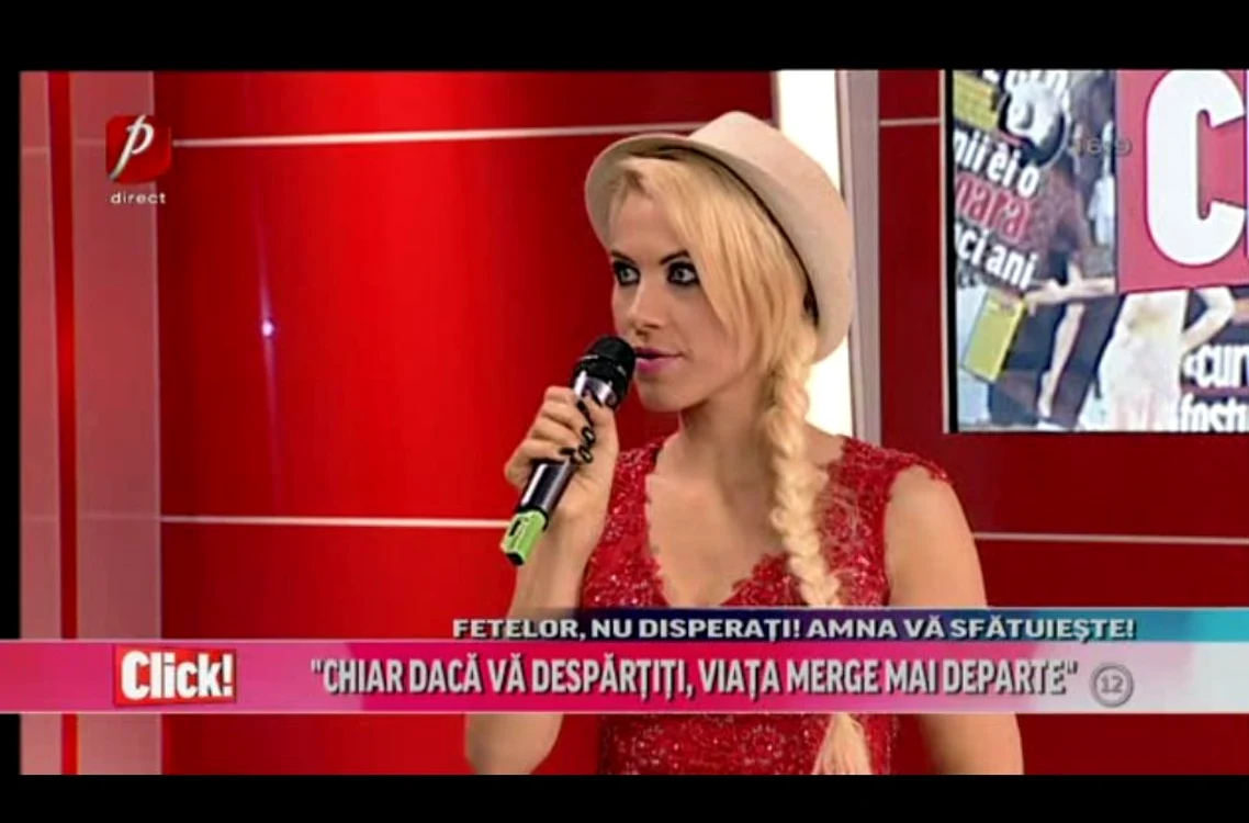 Amna vă sfătuieşte să trataţi despărţirea cu zâmbetul pe buze