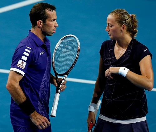 Petra Kvitova și Radek Stepanek au format un cuplu și pe terenul de tenis și în afara acestuia