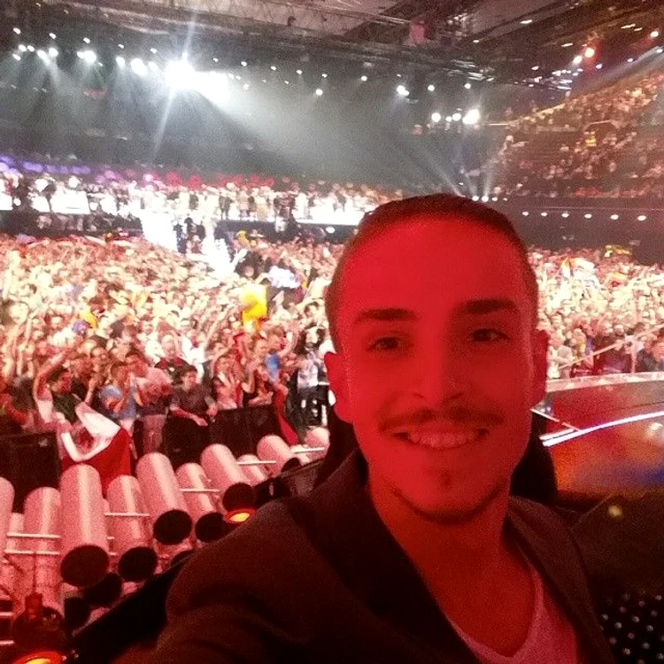 Eurovision 2015, semifinala 1 in imagini - Andrei Leonte este unul dintre textierii piesei în limba engleză cântată de Voltajfoto: arhiva personală