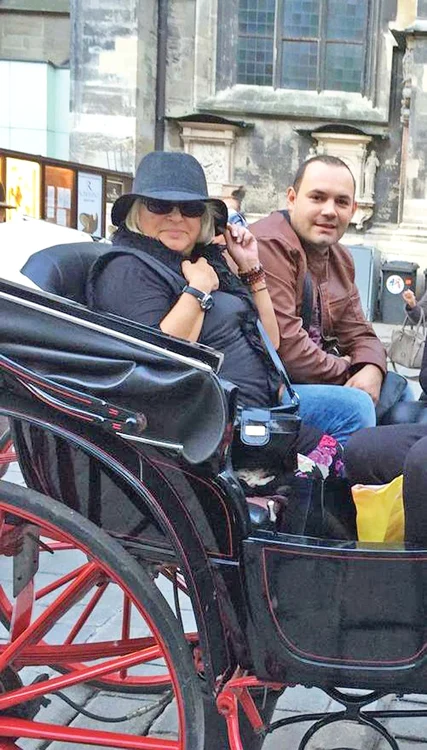 Mirabela și Raoul s-au certat în urmă cu doi ani, în Israelfoto: arhiva personală