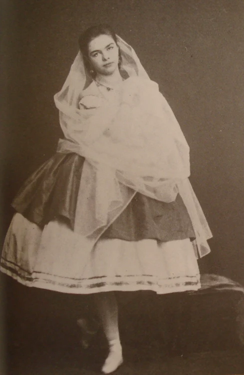 Balerina Caterina Chislova, devenită amanta Marelui Duce Nicolae Nicolaevici. FOTO: Profimedia