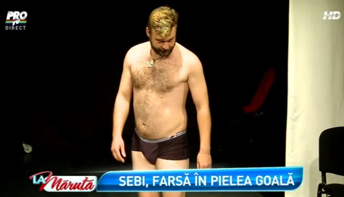 Soţul Danei Marijuana, gol puşcă