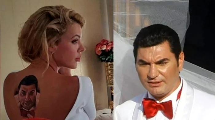 Alina Vidican a avut tatuat pe spate chipul lui Cristi Borcea