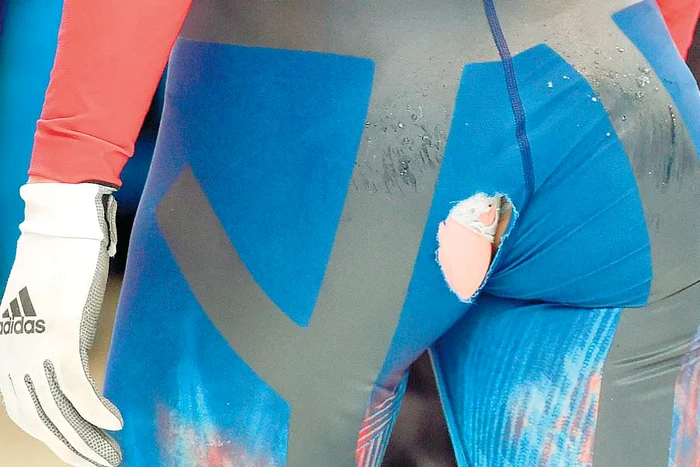 Sotnikova, în timpul exerciţiului care i-a adus medalia de aur la Jocurile Olimpice (FOTO: Reuters)