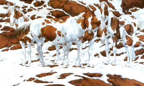 Cum o pictură a devenit unul dintre cele mai dificile teste  Câți cai vezi în imagine? jpeg