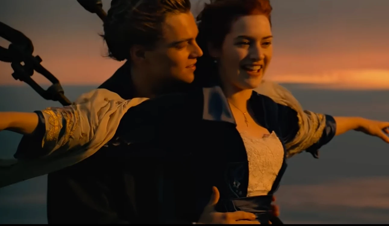 Secvență celebră din Titanic