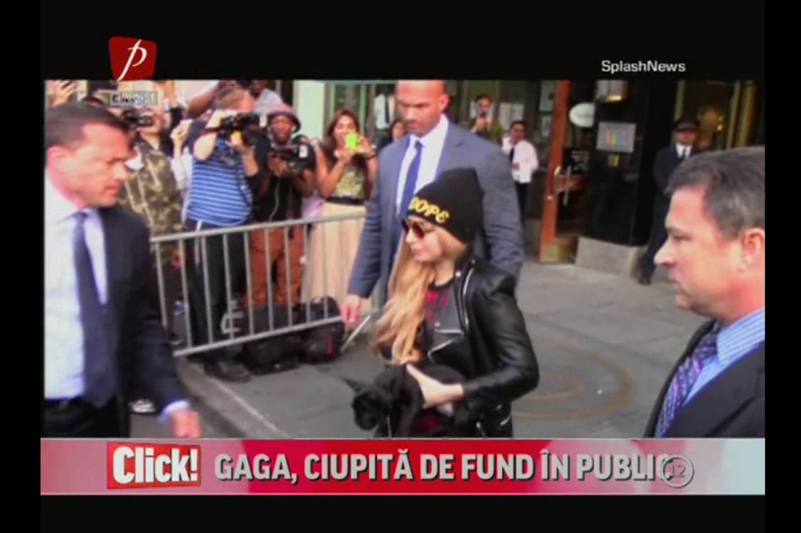 Lady Gaga a avut parte de o mică surpriza din partea iubitului ei